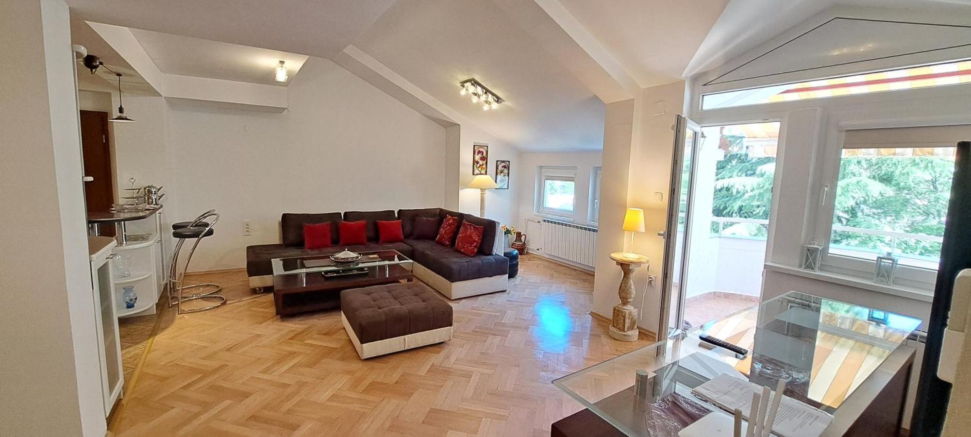 Central Skopje Duplex Apartment Exterior photo