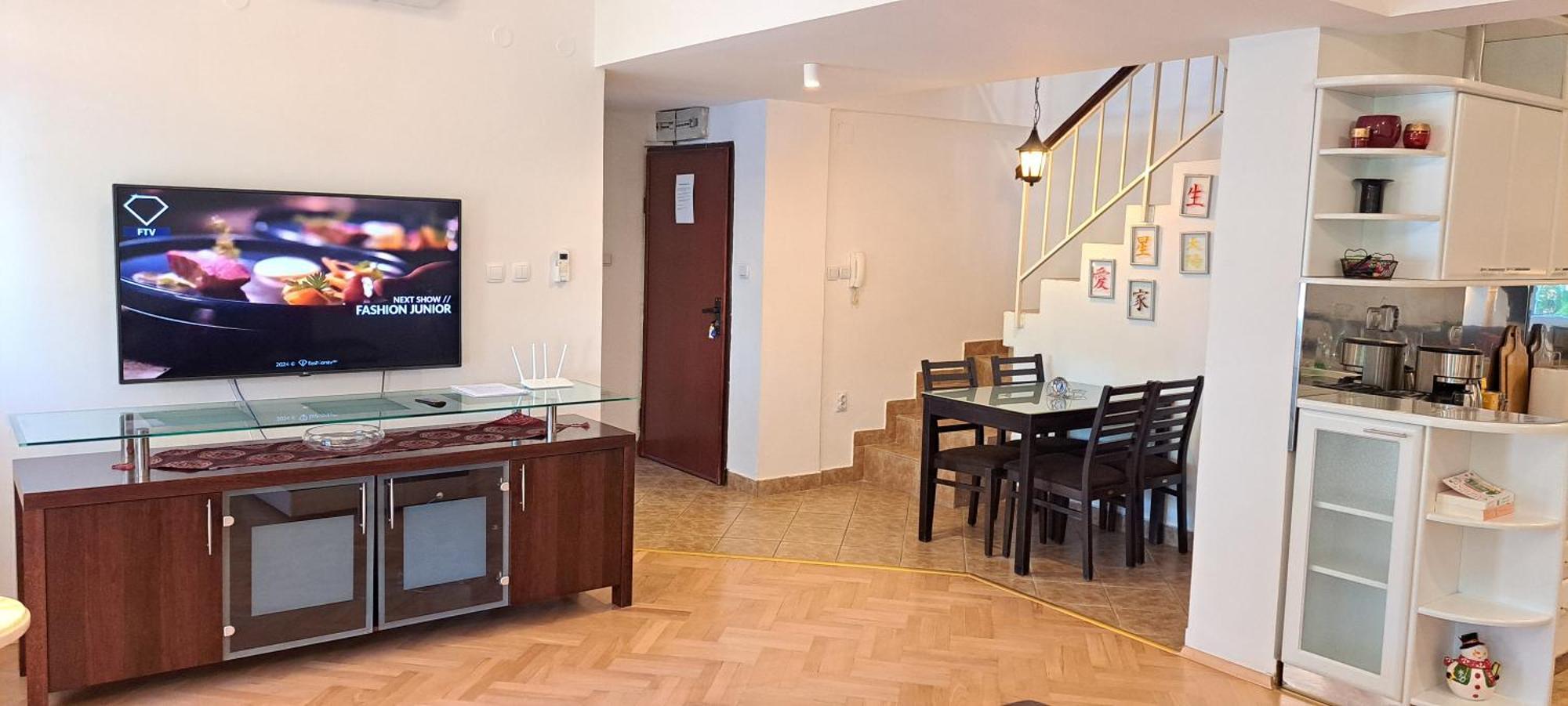 Central Skopje Duplex Apartment Exterior photo