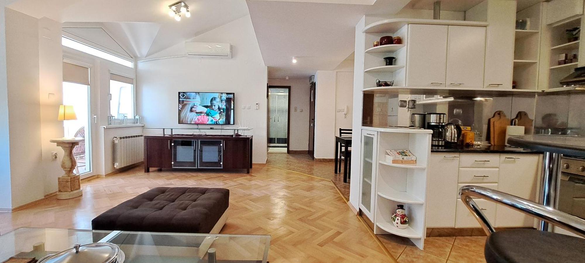 Central Skopje Duplex Apartment Exterior photo