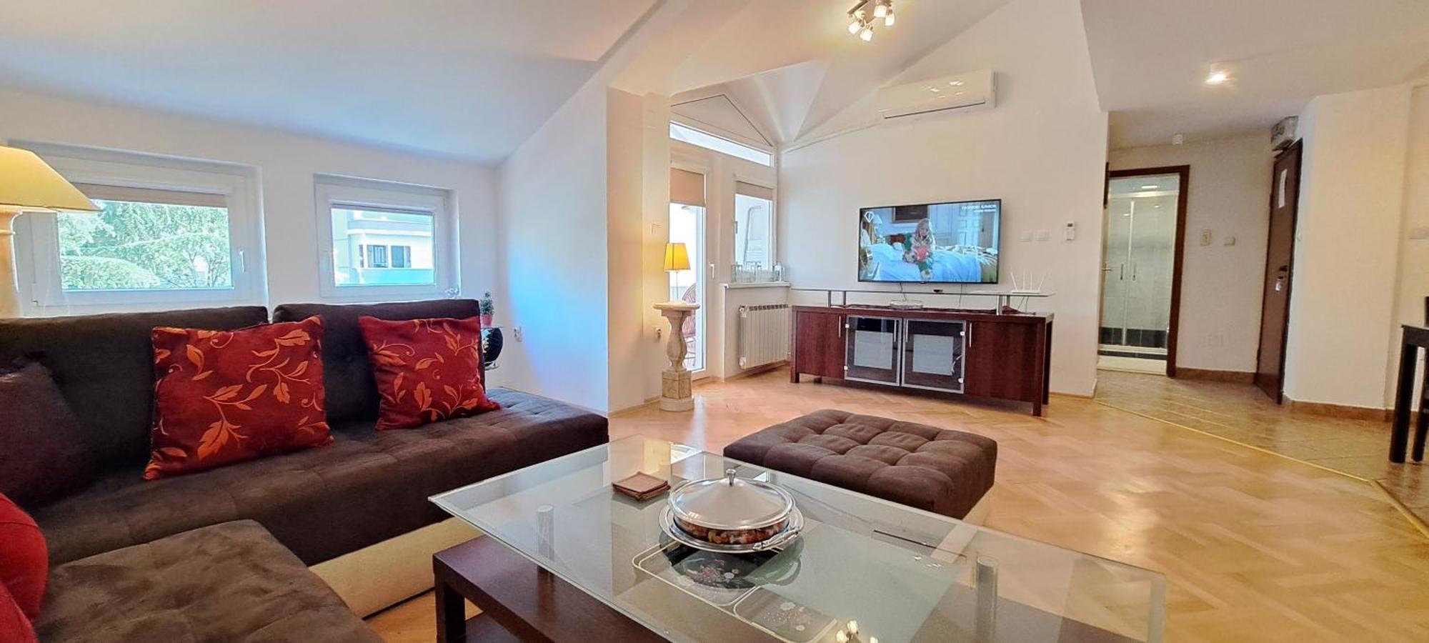 Central Skopje Duplex Apartment Exterior photo