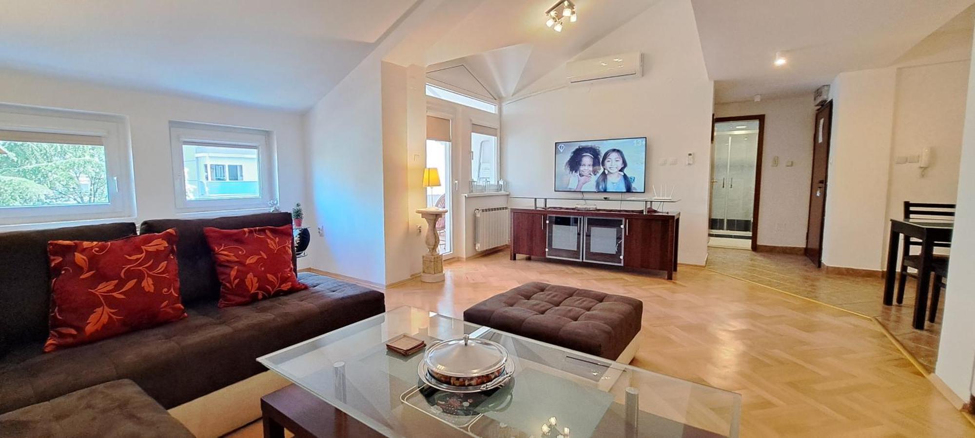 Central Skopje Duplex Apartment Exterior photo