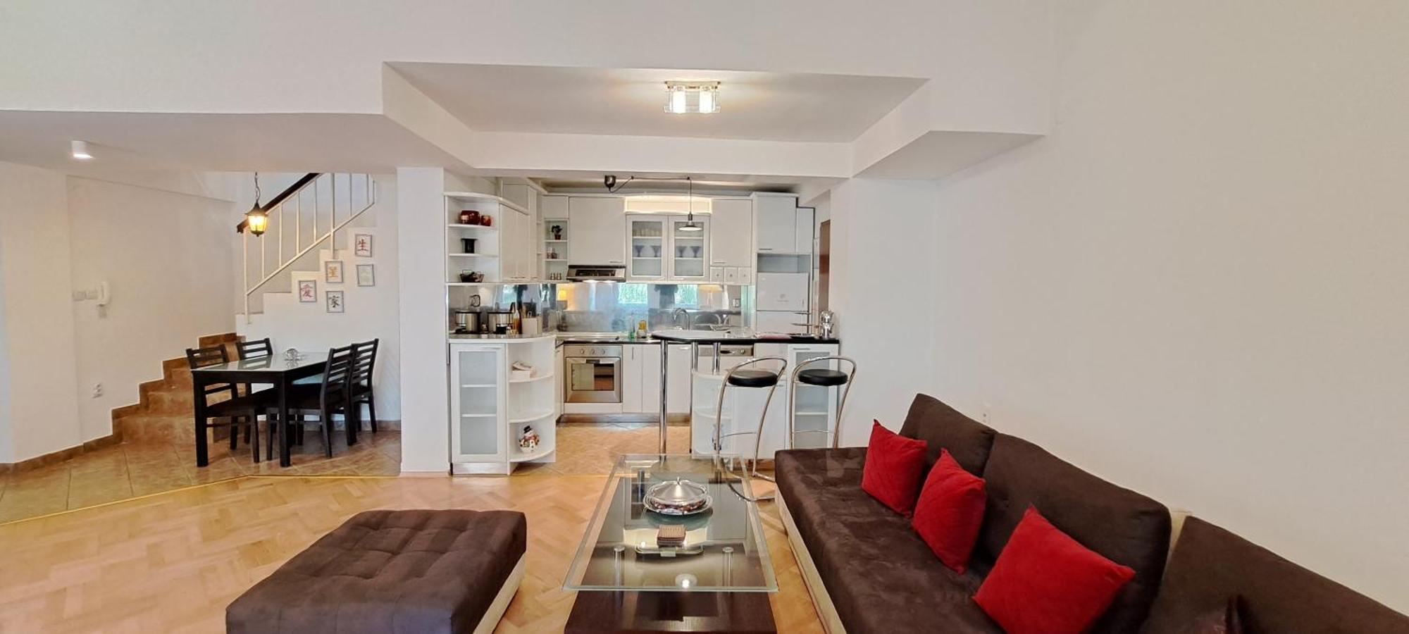 Central Skopje Duplex Apartment Exterior photo