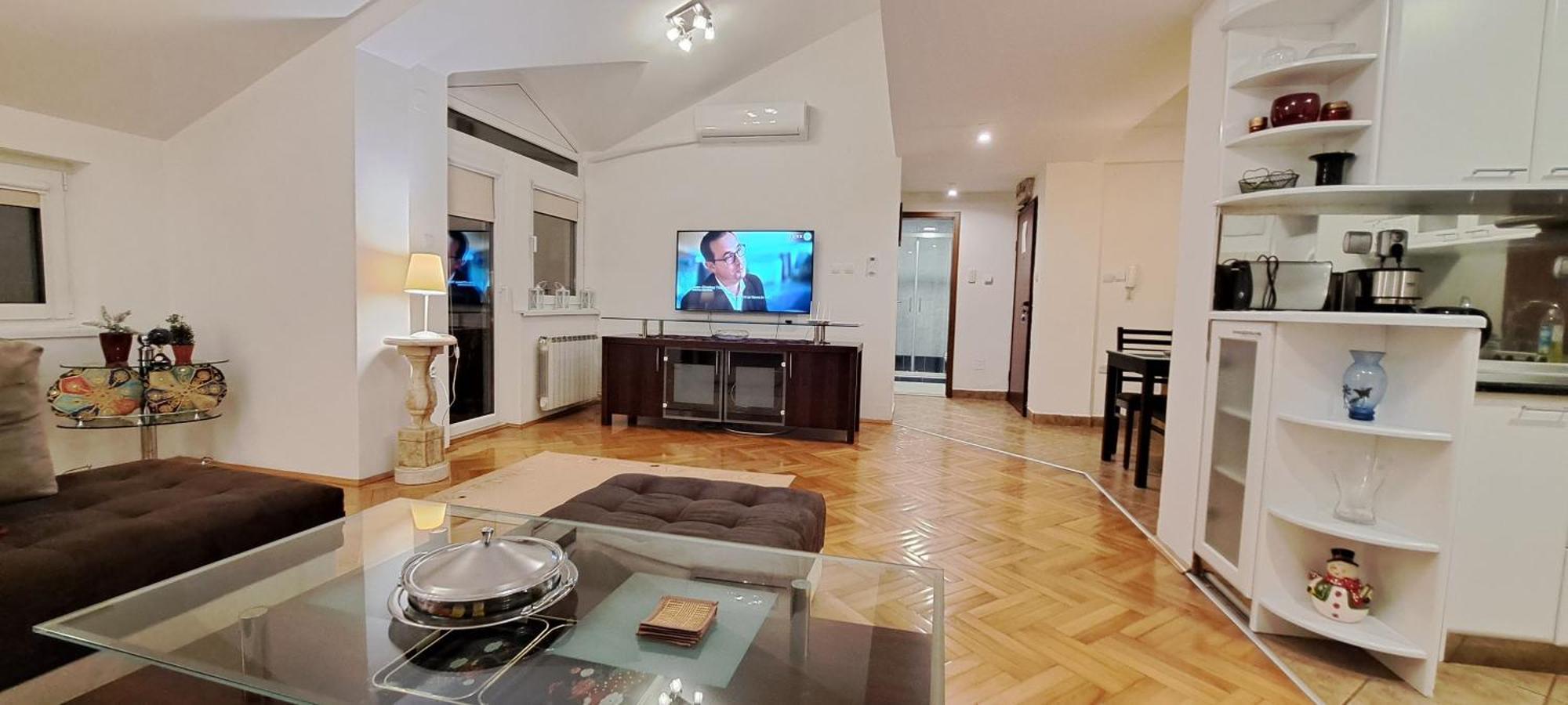 Central Skopje Duplex Apartment Exterior photo